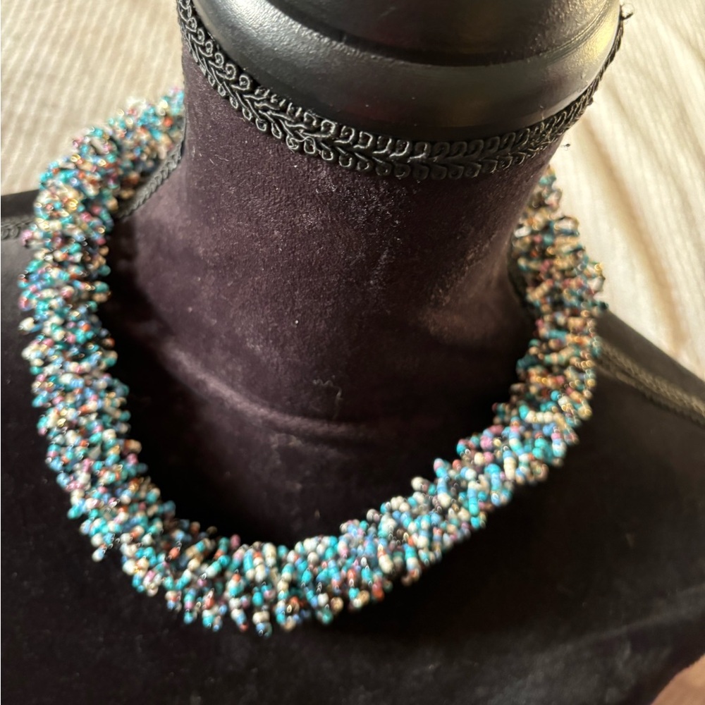 💙 TURQUOISE BLUE & OTHER COLORS NECKLACE